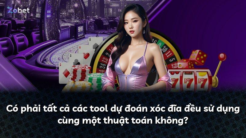 Có phải tất cả các tool dự đoán xóc đĩa đều sử dụng cùng một thuật toán không?