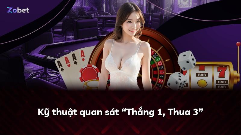 Kỹ thuật quan sát “Thắng 1, Thua 3”
